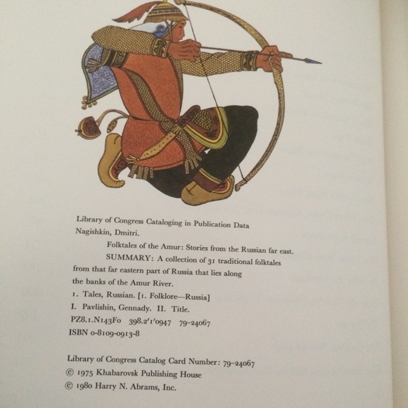 Vintage Folktales of the Amur, Stories from Russian Far East hardcover - Picture 12 of 13